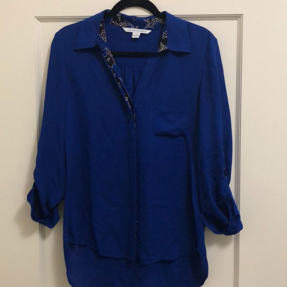 DIANE vonFURSTENBERG Silk Blouse